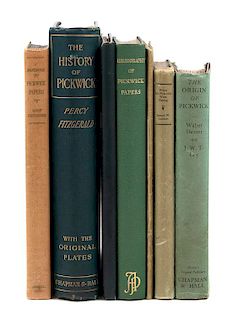 [DICKENS - PICKWICK]. A group of 7 works about The Posthumous Papers of the Pickwick Club, including: