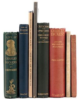 [DICKENS]. A group of 46 biographies and works about Dickens, including: