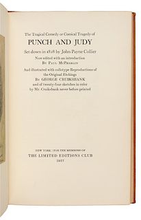 [LIMITED EDITIONS CLUB]. COLLIER, John Payne (1789-1883). Punch And Judy. New York: The Limited Editions Club, 1937.