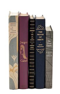 [LIMITED EDITIONS CLUB - AMERICAN LITERATURE]. A group of 11 works, including: