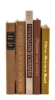 [LIMITED EDITIONS CLUB - BRITISH LITERATURE]. A group of 12 works, including: