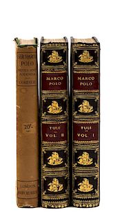 [POLO, Marco]. Yule, Henry, translator. The Book of Ser Marco Polo, the Venetian Concerning the Kingdoms... London: John Murray,