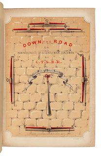 REYNARDSON, Charles Thomas Samuel Birch (1810-1889). 'Down the Road' or Reminiscences of a Gentleman Coachman. London: 1875.