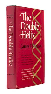 WATSON, James D (b.1928). The Double Helix. New York: Atheneum, 1968.  FIRST EDITION.