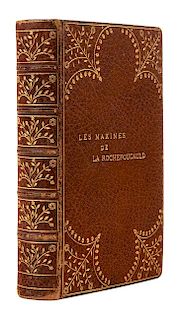 THÉNARD, J. F. Les Maximes de la Rochefoucauld. Paris: Librairie des Bibliophiles, 1881.