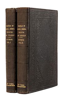 STEPHENS, John Lloyd (1805-1852). Incidents of Travel in Central America, Chiapas, and Yucatan. New York: Harper & Brothers, 187