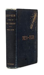 WALLACE, Lew (1827-1905). Ben Hur: A Tale of the Christ. New York, Harper & Brothers, n.d. [but after 1883].