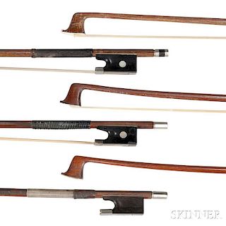 Three German Violin Bows