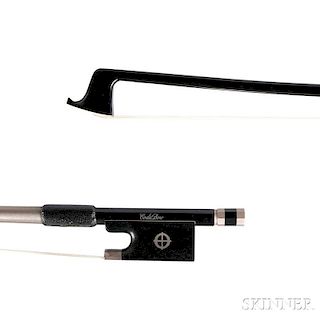 Silver-mounted Carbon Fiber Violin Bow