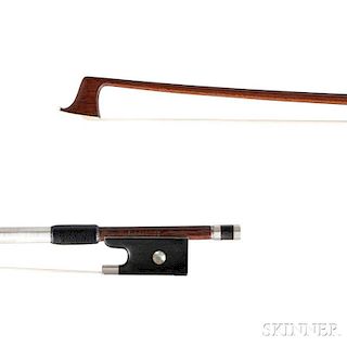 Nickel Silver-mounted Violin Bow