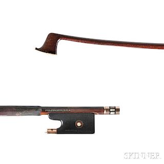Gold-mounted Violin Bow, H.G. Fischer