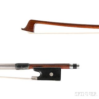 Danish-American Silver-mounted Violin Bow