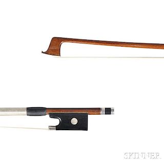 German Silver-mounted Violin Bow, A. Thoma