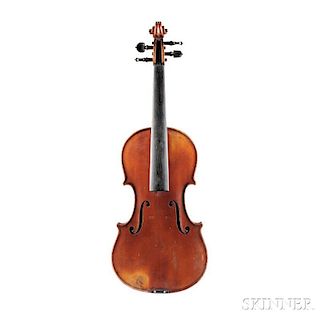 French Violin, Paul Lorange, Lyon, 1902