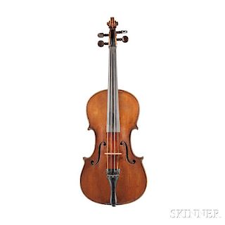 French Violin, Attributed to Ch. Simonin, Toulouse