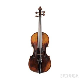 German Violin, Possibly Hornsteiner, Mittenwald, c. 1850