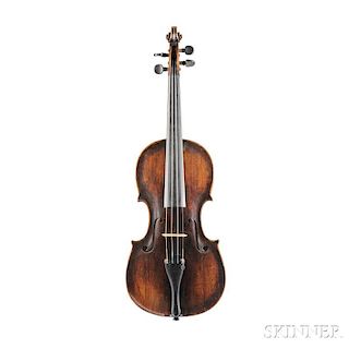 Austrian Violin, Attributed to Johann Stohr, Salzburg, 1850