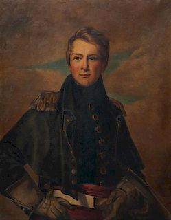 Artist Unknown, (British, 19th Century), Portrait of a Naval Officer