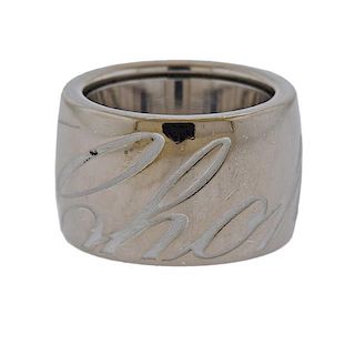Chopard Chopardissimo 18K Gold Band Ring