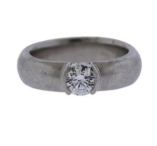 Tiffany &amp; Co Etoile 0.50ct E VVS1 Diamond Engagement Ring 