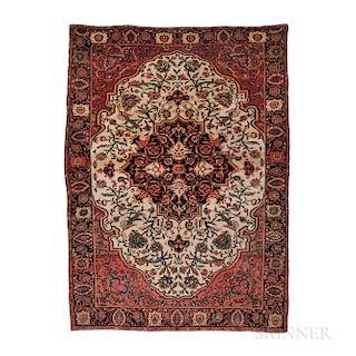 "Mission" Malayer Rug, Iran, c. 1890, 6 ft. 4 in. x 4 ft. 9 in.
