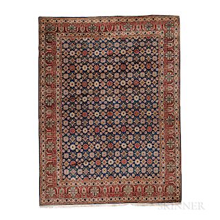 Tabriz Carpet, northwestern Iran, c. 1910, 12 ft. 4 in. x 9 ft. 2 in.
