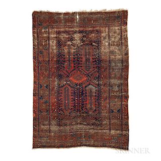 Timuri Baluch Main Carpet, Pakistan, c. 1870, 8 ft. 4 in. x 5 ft. 10 in.