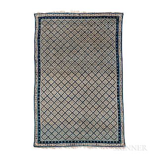 Baotao Rug, China, c. 1900, 6 ft. 5 in. x 3 ft. 10 in.  Provenance:  The Cadle Collection.