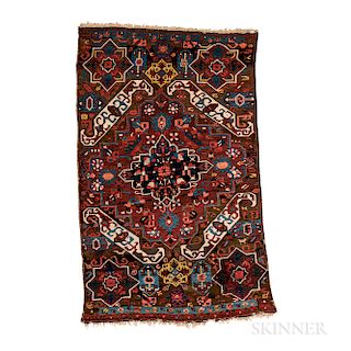Kuba Rug with Kasim Ushag Design, Caucasus, c. 1900, 7 ft. 8 in. x 4 ft. 5 in.  Provenance:  The Cadle Collection.