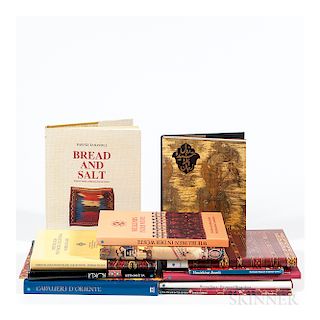 Fourteen Oriental Rug Books, including Bread and Salt, by Parviz Tanavoli, and KORDI, by Wilfried Stanzer.  Pr...
