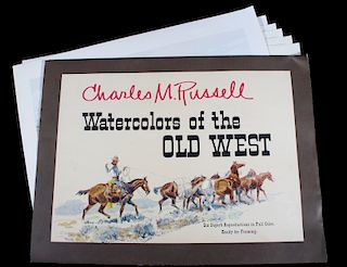 Charlie M. Russell Watercolor Reproduction Prints