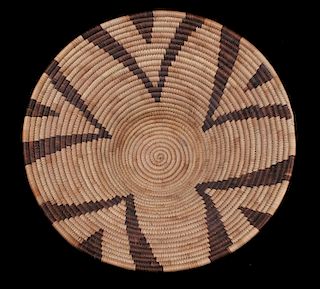 1950's Hopi Native American Hand Woven Basket