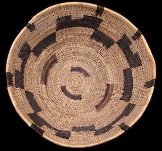 Hand Woven Papago Indian Basket