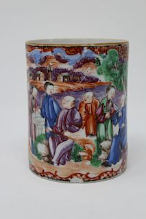 Chinese Export Figural Porcelain Cup