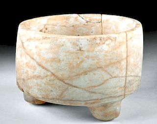 Teotihuacan Stone Tripod Bowl