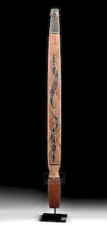 Mid-20th C. Australian Aboriginal Wood Spear Thrower