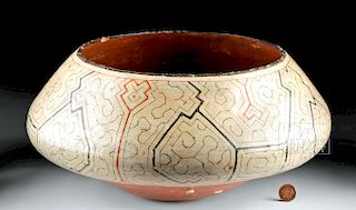 Large 20th C. Shipibo Pottery Jar