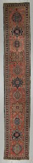 Antique Heriz Rug, Persia: 3'2'' x 18'4''