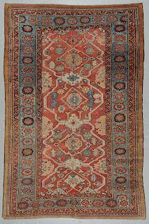 Antique Bakshaish Rug, Persia: 7'2'' x 11'2''