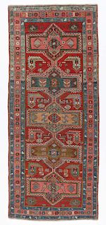 Antique Heriz Rug, Persia: 3'6'' x 8'6''