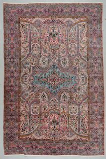 Antique Kerman Rug, Persia: 8'8'' x 13'1''