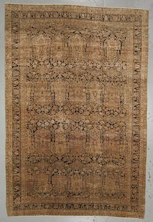 Semi-Antique Agra Rug, India: 11'0'' x 16'7''