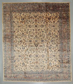 Semi-Antique Kashan Rug, Persia: 13'9'' x 16'1''