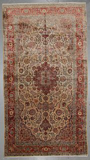 Semi-Antique Kashan Rug, Persia: 9'11'' x 18'1''