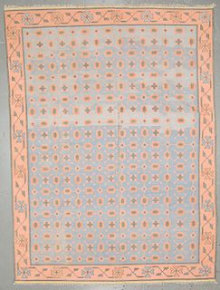 Vintage Cotton Dhurrie, India: 11'11'' x 15'11''