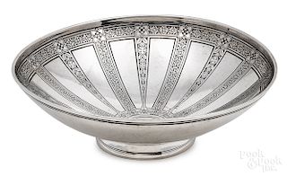 Tiffany & Co. Art Deco sterling silver bowl