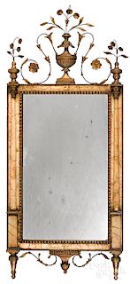 Marble and giltwood bilbao mirror