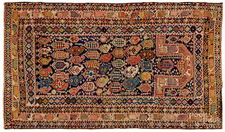 Caucasian prayer rug, ca. 1910
