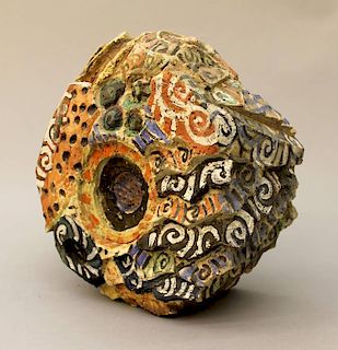 Anderson Turner (b. 1972) From the Cosmic Doorstep Series, Thrown and altered porcelain, perlite.