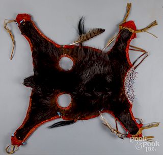 Native American Indian horse mask